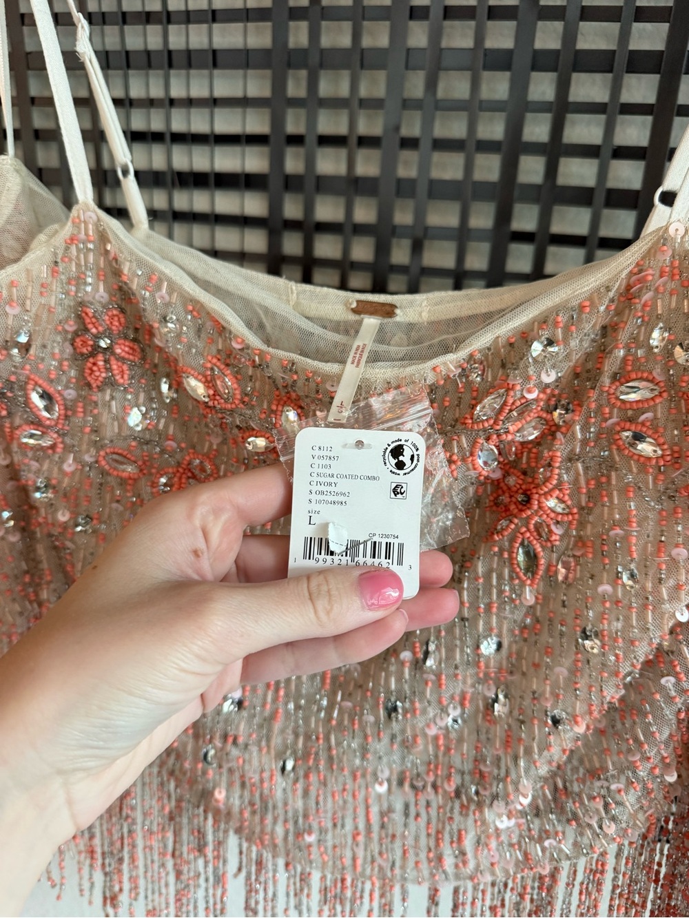 Free people Juliet Beaded Top - Picture 7 of 7